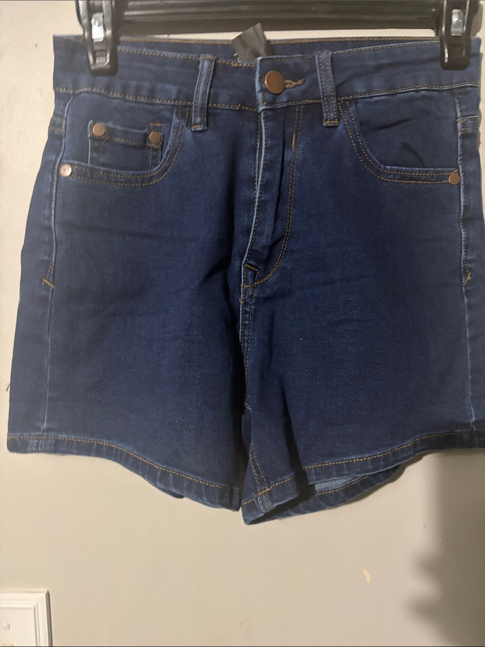 Fashion Nova Men's Indigo Denim Jean Shorts